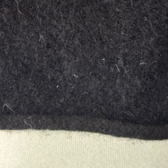 J. Crew Cozy, Fuzzy, Black Cashmere Sweater, crew Neck. Women’s L. - Picture 7 of 9